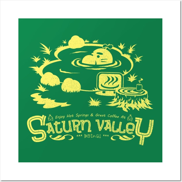 Relax In Saturn Valley! Wall Art by JCPDesigns
